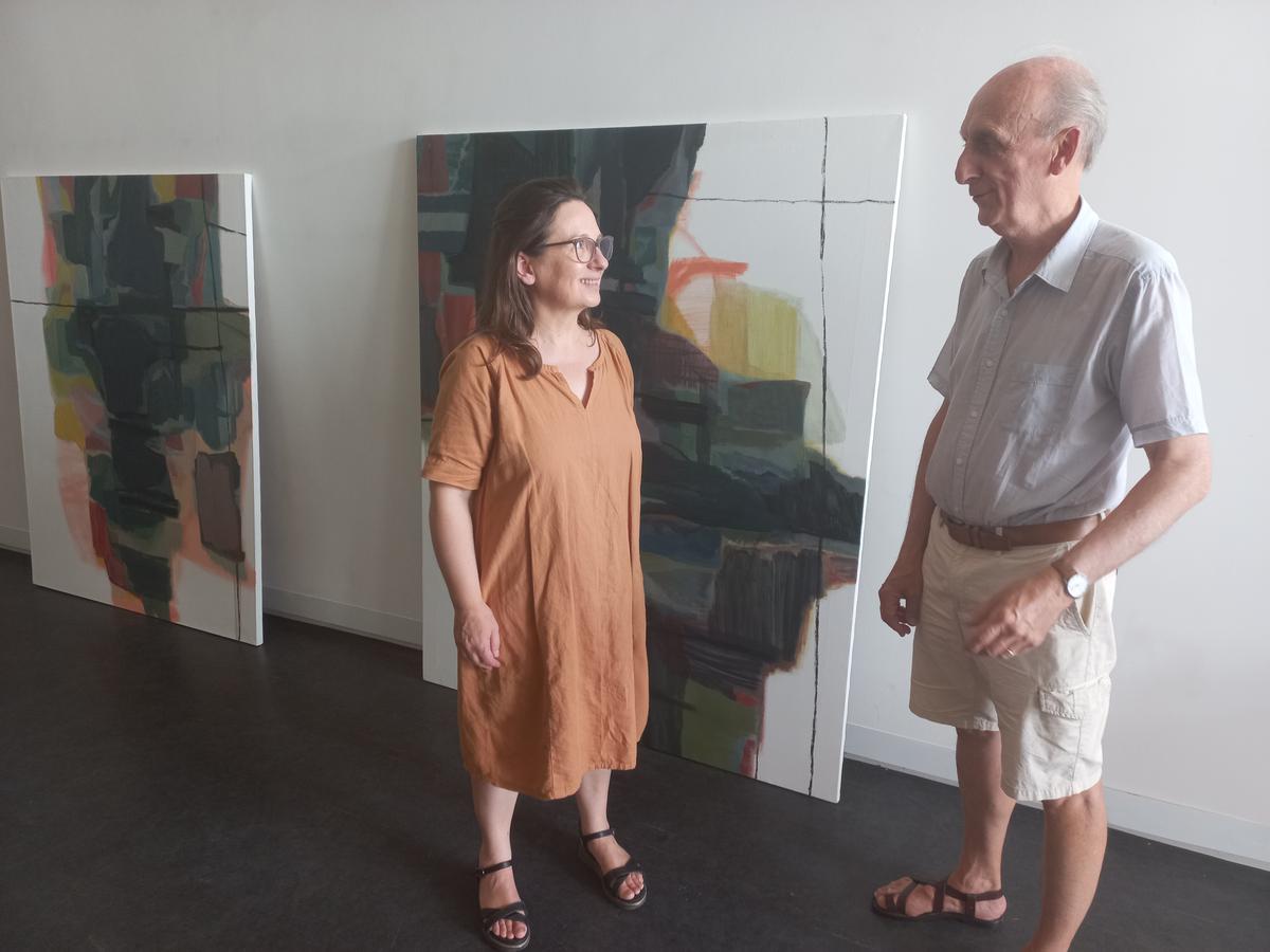 , Royan : les peintures et aquarelles de Pascale Piron au Centre d’arts plastiques