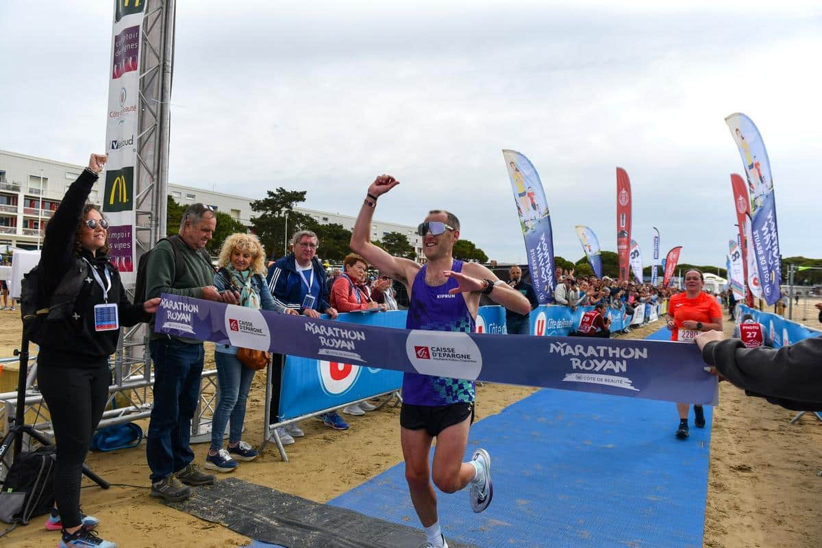 , Marathon de Royan : record de l’épreuve pour le Bordelais Freddy Guimard