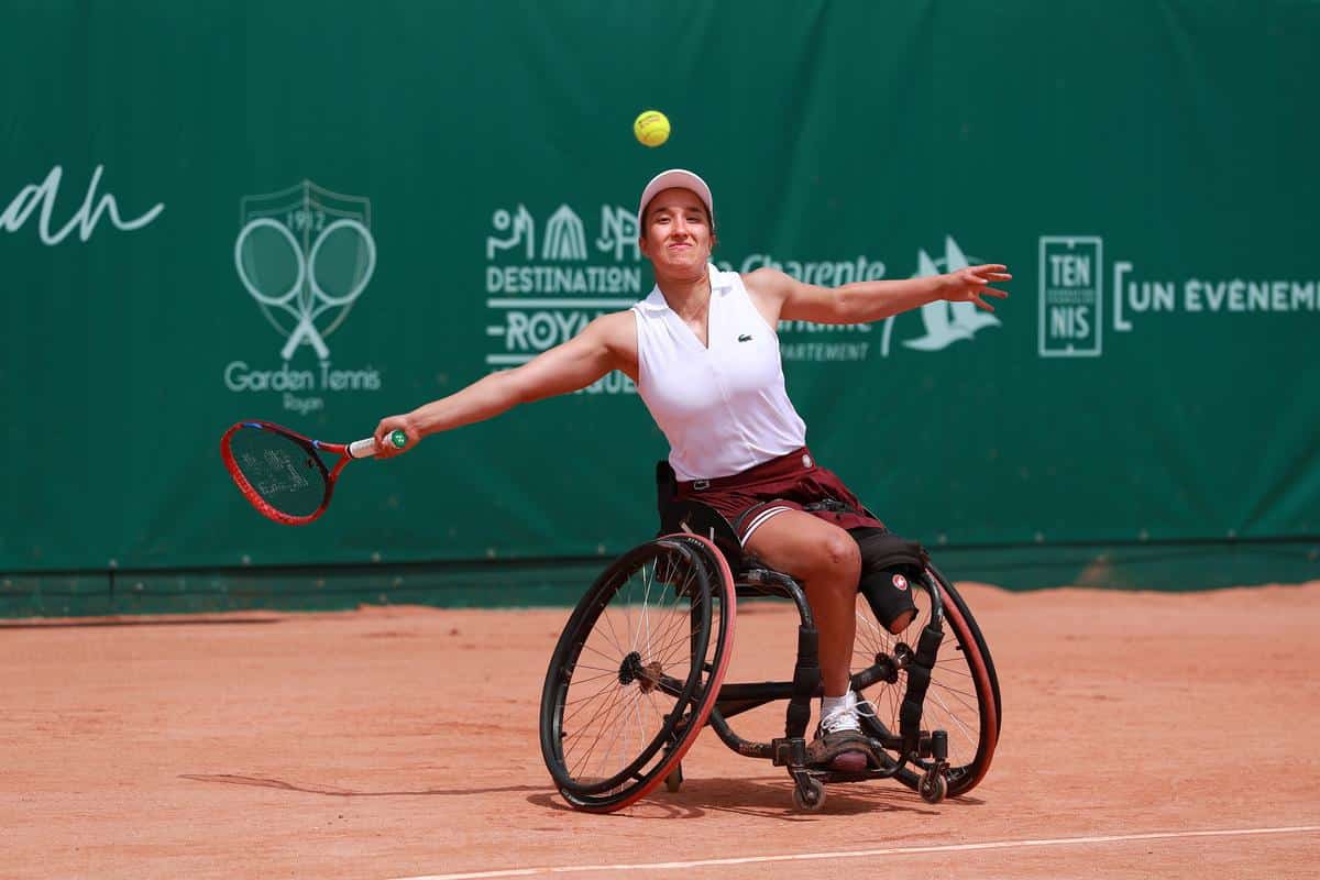 , Royan : Ksenia Chasteau, l’éclaircie bleue de l’Open international de tennis-fauteuil